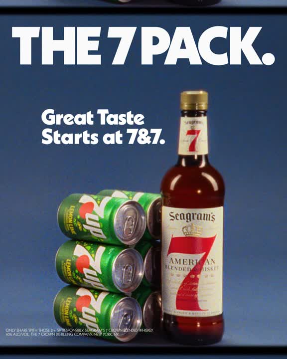 The 7 Pack — Great Taste Starts at 7&7