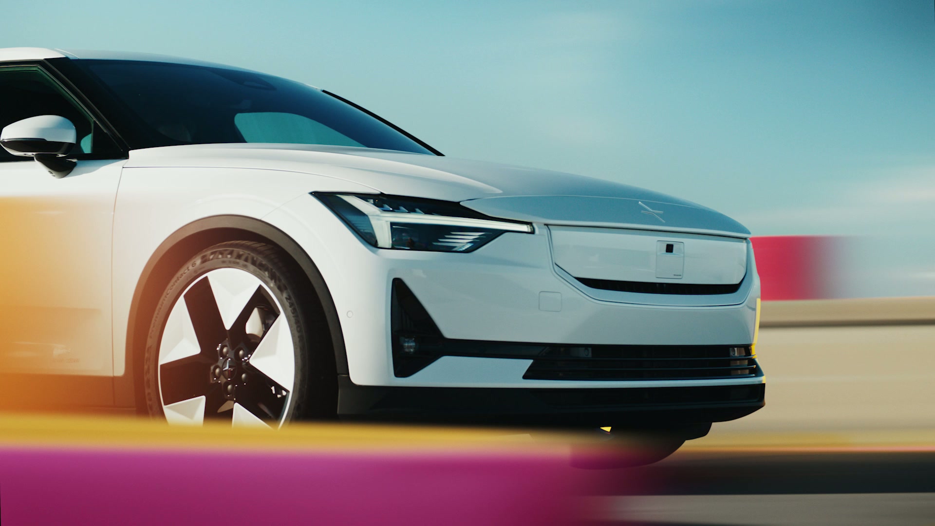 MY24 Polestar 2 — Motion Blur / ESPN spot, film still